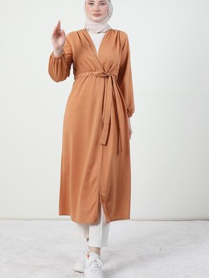 Kolu Lastikli Mevsimlik Kap Koyu Bisküvi Kolu Lastikli Mevsimlik Kap Koyu Bisküvi