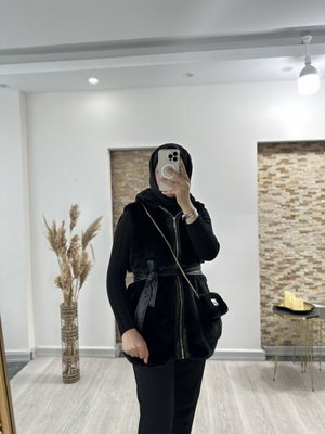 Çantalı Kürk Yelek