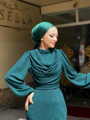 Simli Dagaje Elbise Simli Dagaje Elbise