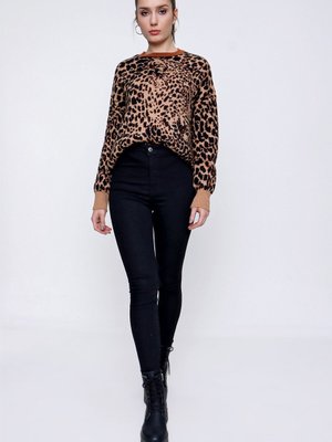 Siyah Cepsiz Joni Jean Pantolon