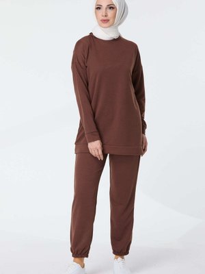 Kahve Eşofman Takımı