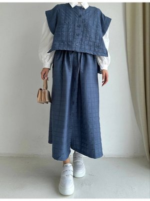 Yelek Etek Takım Yelek Etek Takım