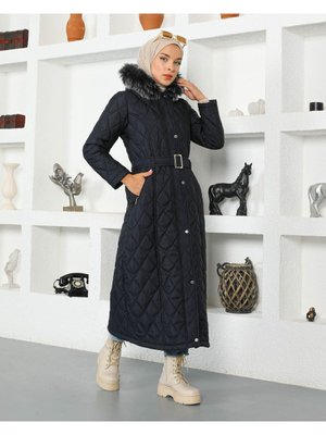 Kemerli Kapitone Tam Boy Mont