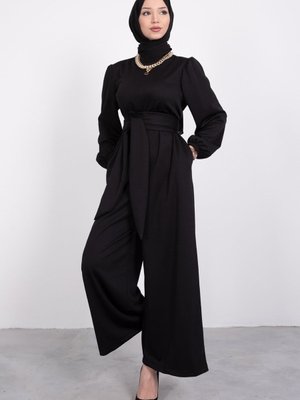 Geniş Kuşak Dolamalı Tulum