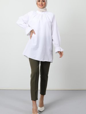 Beli Lastikli Pantolon Haki Beli Lastikli Pantolon Haki