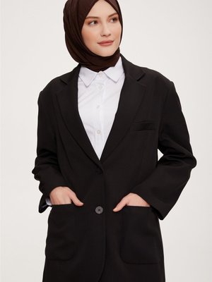 Kontrast Astarlıceket Siyah Kontrast Astarlıceket Siyah