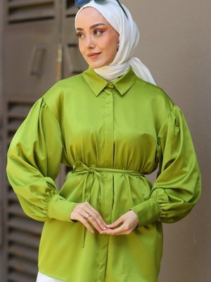 Mais Yağ Yeşili Tunik