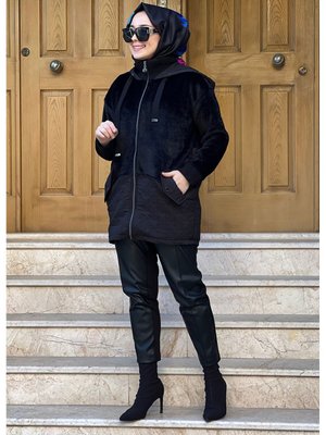 Tay Tüyü Kap Siyah Tay Tüyü Kap Siyah