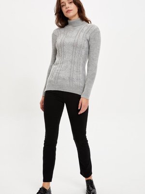 Comfort Yüksek Belli Dokuma Pantolon