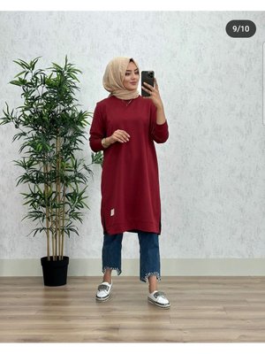 Süper İki İplik Spor Model Armalı Tunik