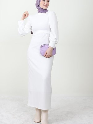 Derya Elbise Beyaz Derya Elbise Beyaz