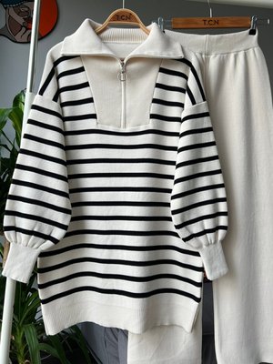 Fermuarlı Alt Üst Triko Takım