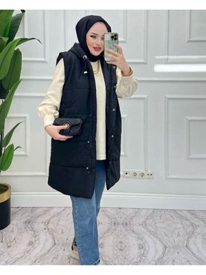 Kadın Kapitone Yelek Kadın Kapitone Yelek