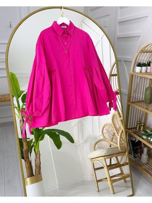 Selena Gömlek Fuşya Selena Gömlek Fuşya