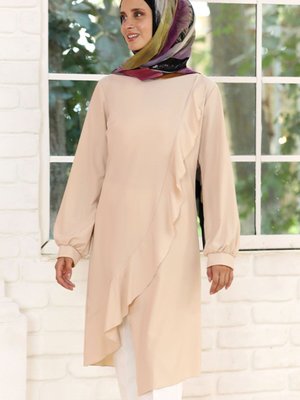 Fırfır Detaylı Tunik