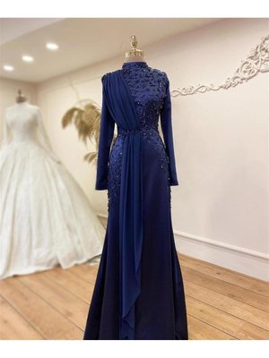 Miray Abiye Elbise Lacivert Miray Abiye Elbise Lacivert