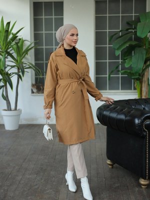 Kol Kemerli Trençkot