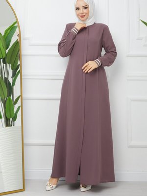 Spor Tasarım Genç Tarz Yazlık İnce Petek Kumaş Şık Trend Ferace Pardesü Yeni Sezon