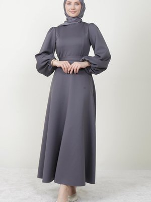 Ronay Elbise Koyu Gri Ronay Elbise Koyu Gri