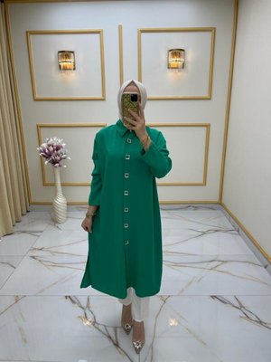 Özdel Yeşil Tunik
