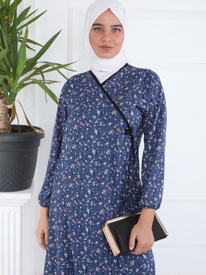 Şal Desen Namaz Elbisesi Sabahlık