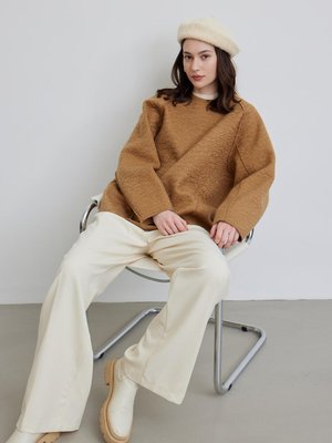 Tilda Kaşe Sweatshırt Camel