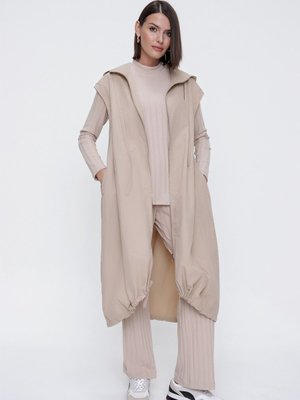 Kapüşonlu Spor Yelek Kapüşonlu Spor Yelek