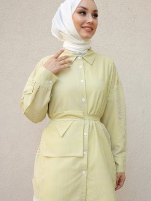 Doria Yağ Yeşili Tunik