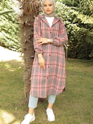 Afşin Çizgi Detaylı Kap 691 - Pudra