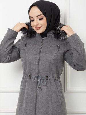 Diz Altı Uzun Büyük Beden Kaşe Mont Kaban Diz Altı Uzun Büyük Beden Kaşe Mont Kaban