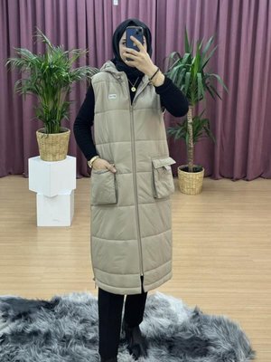 Armine Trend Cep Detaylı Şişme Yelek