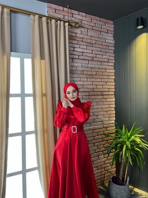 Abiye Elbise Kırmızı