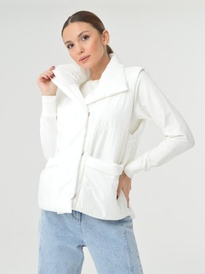 Ekru Yelek Mont Ekru Yelek Mont