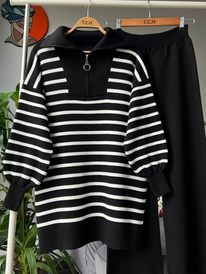 Fermuarlı Alt Üst Triko Takım