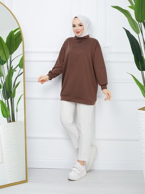 Mevsimlik Iki Iplik Swatshirt