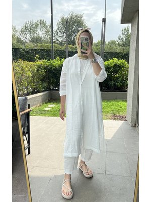 Kadın Yazlık Tunik Pantolon Uçuş Takım Kadın Yazlık Tunik Pantolon Uçuş Takım