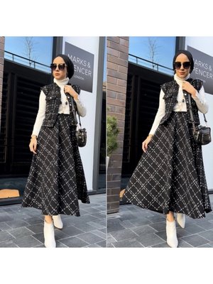 Yelekli Etekli Takım Yelekli Etekli Takım