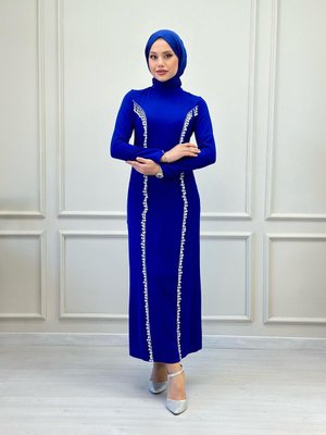 İncili Elbise Saks İncili Elbise Saks