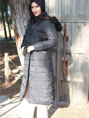 Günlük Kışlık Tam Boy Şişme Mont