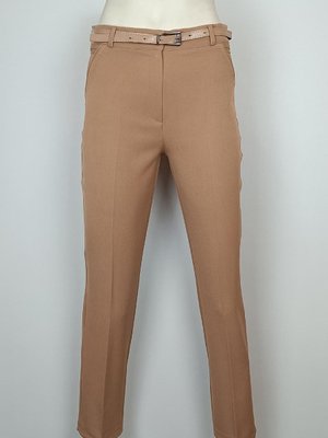 Bilek Boy Kumaş Pantolon Taba Bilek Boy Kumaş Pantolon Taba