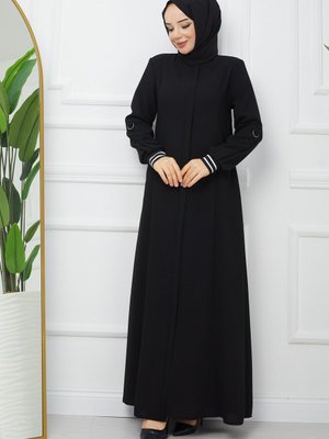 Spor Tasarım Genç Tarz Yazlık İnce Petek Kumaş Şık Trend Ferace Pardesü Yeni Sezon Spor Tasarım Genç Tarz Yazlık İnce Petek Kumaş Şık Trend Ferace Pardesü Yeni Sezon