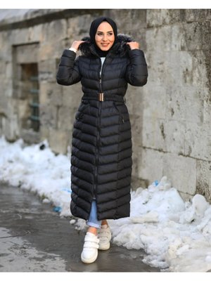 Tam Boy Şişme Mont