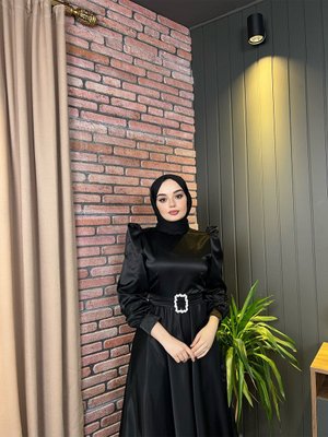 Mona Abiye Elbise Siyah