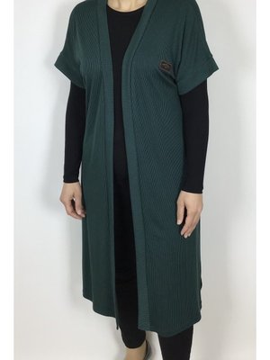 Ince Fitilli Kaşkorse Düşük Kollu Önü Açık Uzun Spor Yelek Ince Fitilli Kaşkorse Düşük Kollu Önü Açık Uzun Spor Yelek