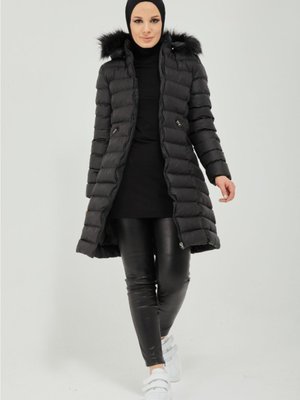 Feyza Kapüşonlu Şişme Mont Feyza Kapüşonlu Şişme Mont