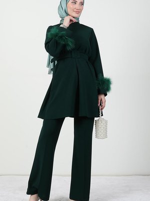 Tüylü İkili Takım Zümrüt