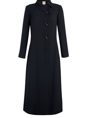 Önü Taşlı Klasik Pardösü Önü Taşlı Klasik Pardösü