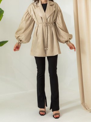 Balon Kol Taş Ceket