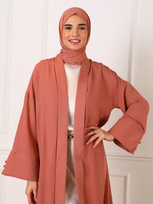 Terracota Aerobin Rahat Kalıp Kaftan Ferace