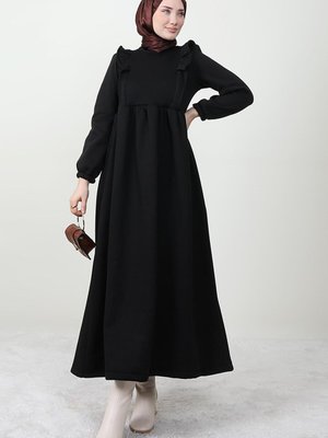 Nilda Elbise Siyah Nilda Elbise Siyah